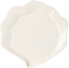 Christina Iversen Studio Off-White Mussel Dinner Plate