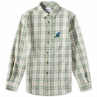 Butter Goods Men's Bucket Plaid Shirt in Sage