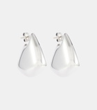 Bottega Veneta Fin Small sterling silver earrings