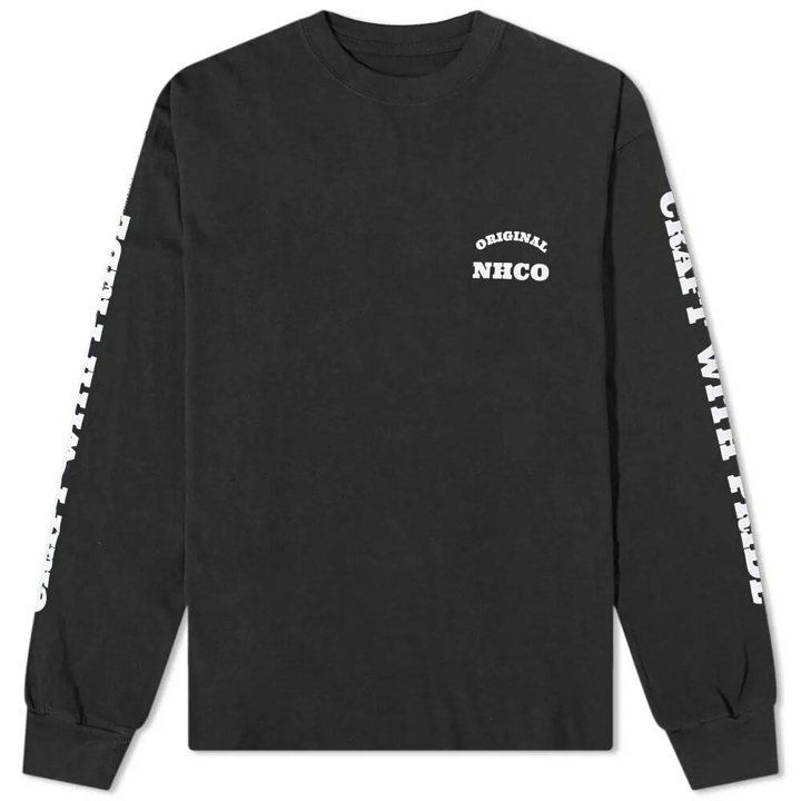 Photo: Neighborhood Men's Long Sleeve NH-7 T-Shirt in Black