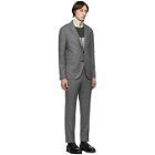 Neil Barrett Grey Slim Regular Suit