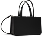 Puppets and Puppets Black Small Rose Bag