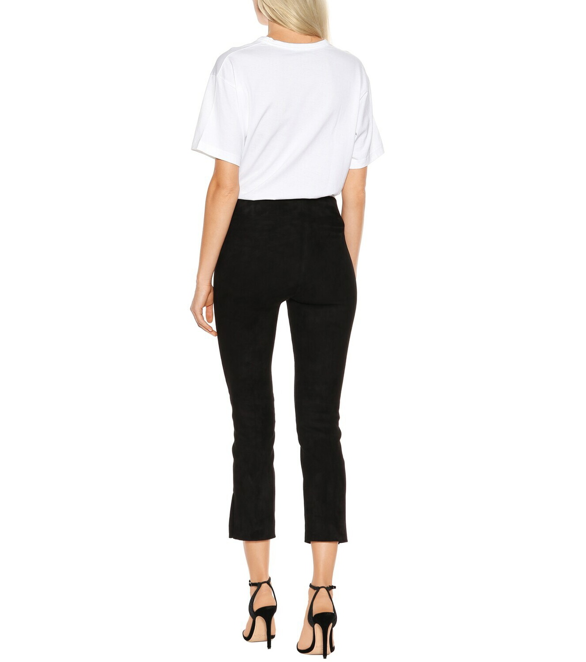 Vince suede outlet leggings