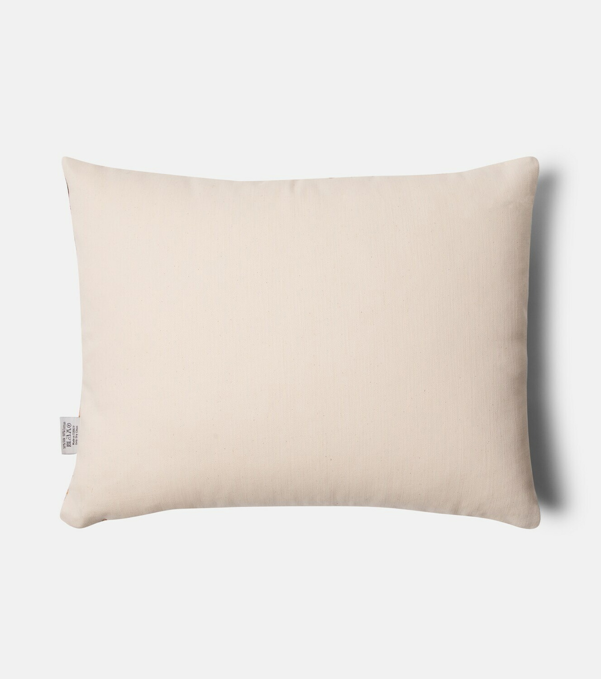 Les-Ottomans Striped silk and cotton velvet cushion