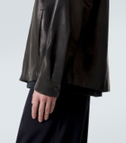 The Row Mount leather jacket