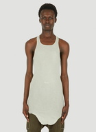 Ribbed Tank Top in Light Grey