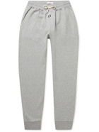 Richard James - Tapered Organic Cotton-Jersey Sweatpants - Gray