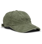 Officine Generale - Cotton-Corduroy Baseball Cap - Men - Army green