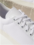 ADIDAS ORIGINALS - Rod Laver Mesh and Leather Sneakers - White