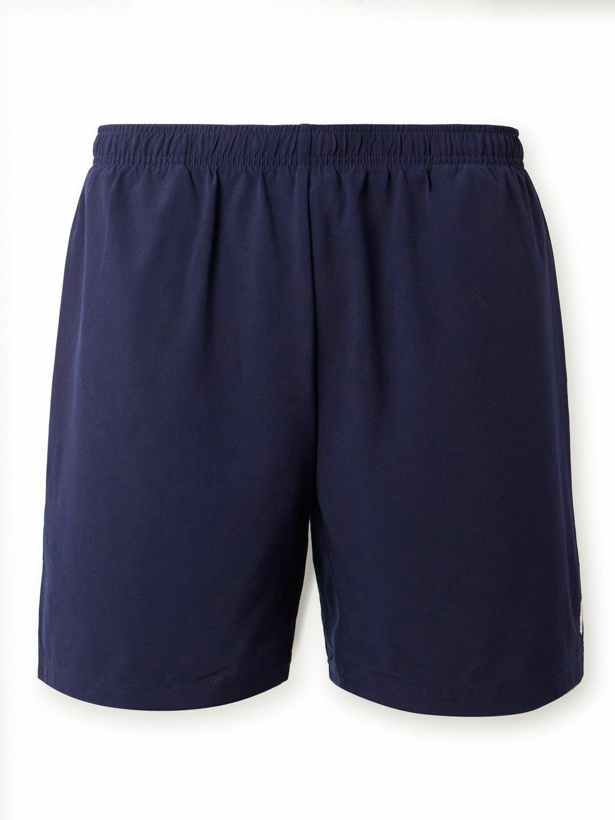 Photo: Polo Ralph Lauren - Wimbledon Straight-Leg Stretch-Jersey Shorts - Blue
