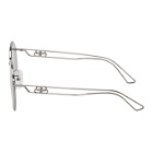 Balenciaga Gunmetal Inception Sunglasses
