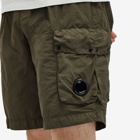 C.P. Company Men's Flatt Nylon Swim Shorts in Ivy Green