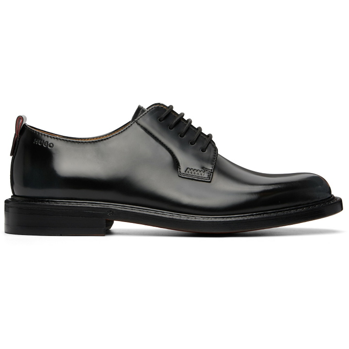 Photo: Hugo Black Leather Derbys