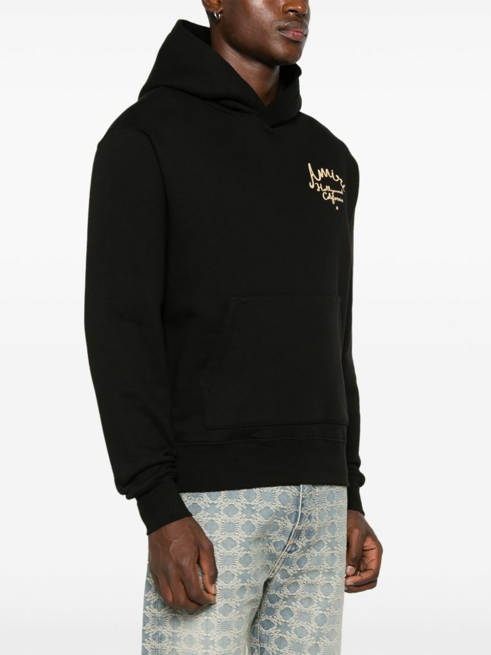 AMIRI Black Hollywood California Hoodie Amiri