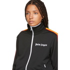 Palm Angels Black Rainbow Classic Track Jacket