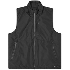 Snow Peak Men's Gore-Tex Windstopper Warm Vest in Black