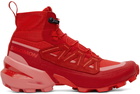 MM6 Maison Margiela Red Salomon Edition Cross Hike Sneakers