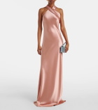 Galvan Pandora satin gown