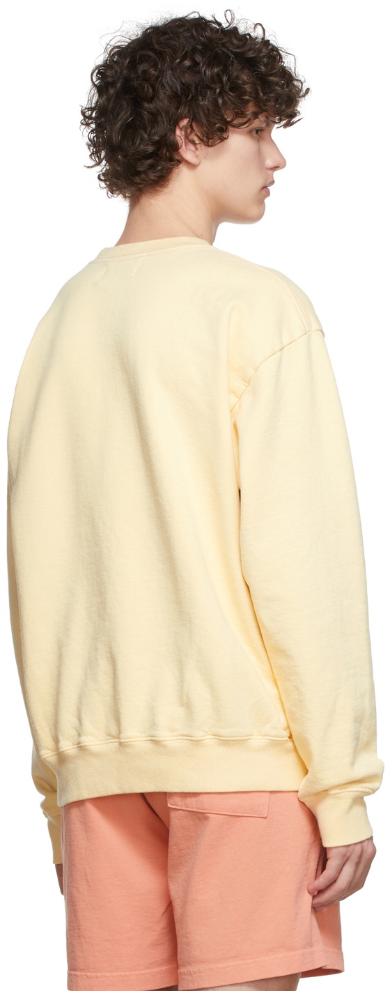 Harmony Yellow Cotton Sweatshirt