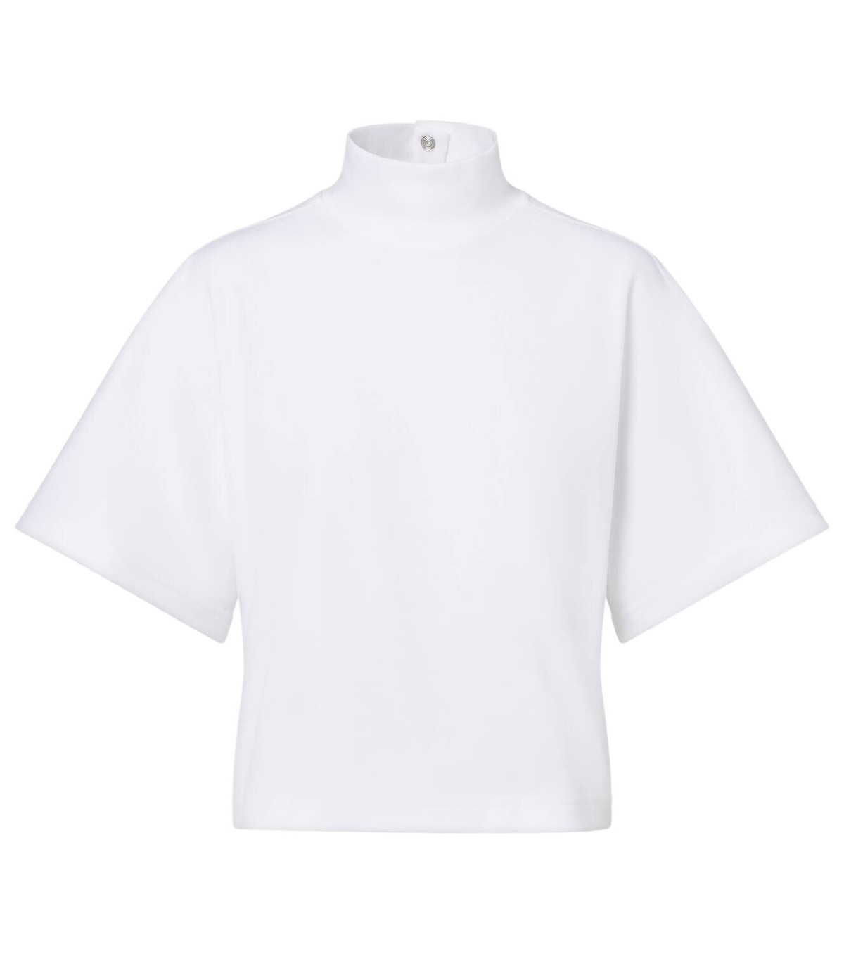 Alaïa Logo cropped cotton T-shirt ALAÏA