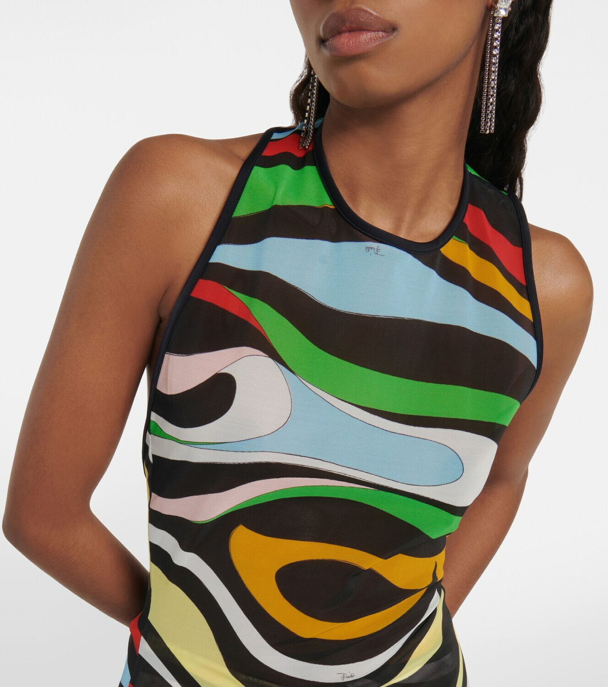 未使用★EMILIO PUCCI タンクトップ S Pucci - Printed tank top Emilio Pucci