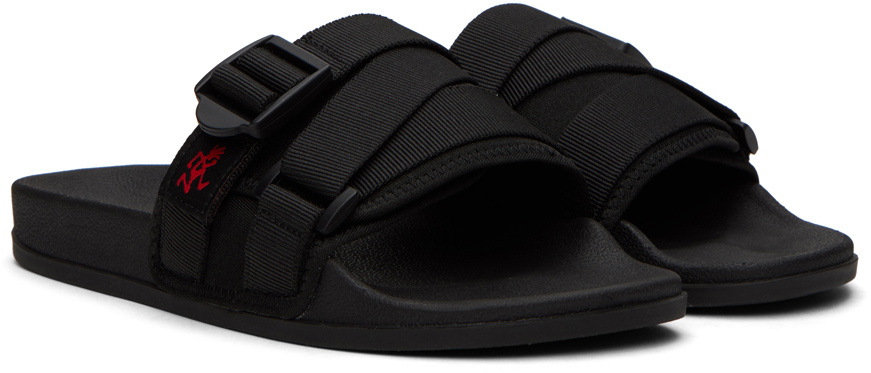 Gramicci Black Cinch Slides Gramicci