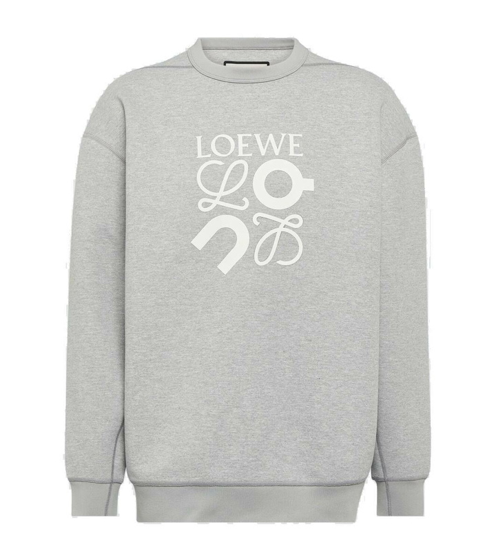 Photo: Loewe x On logo jersey sweatshirt