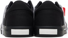 Off-White Black Vulcanized Low Sneakers