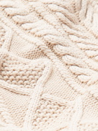 Rag & Bone - Cable-Knit Cotton Sweater - Neutrals