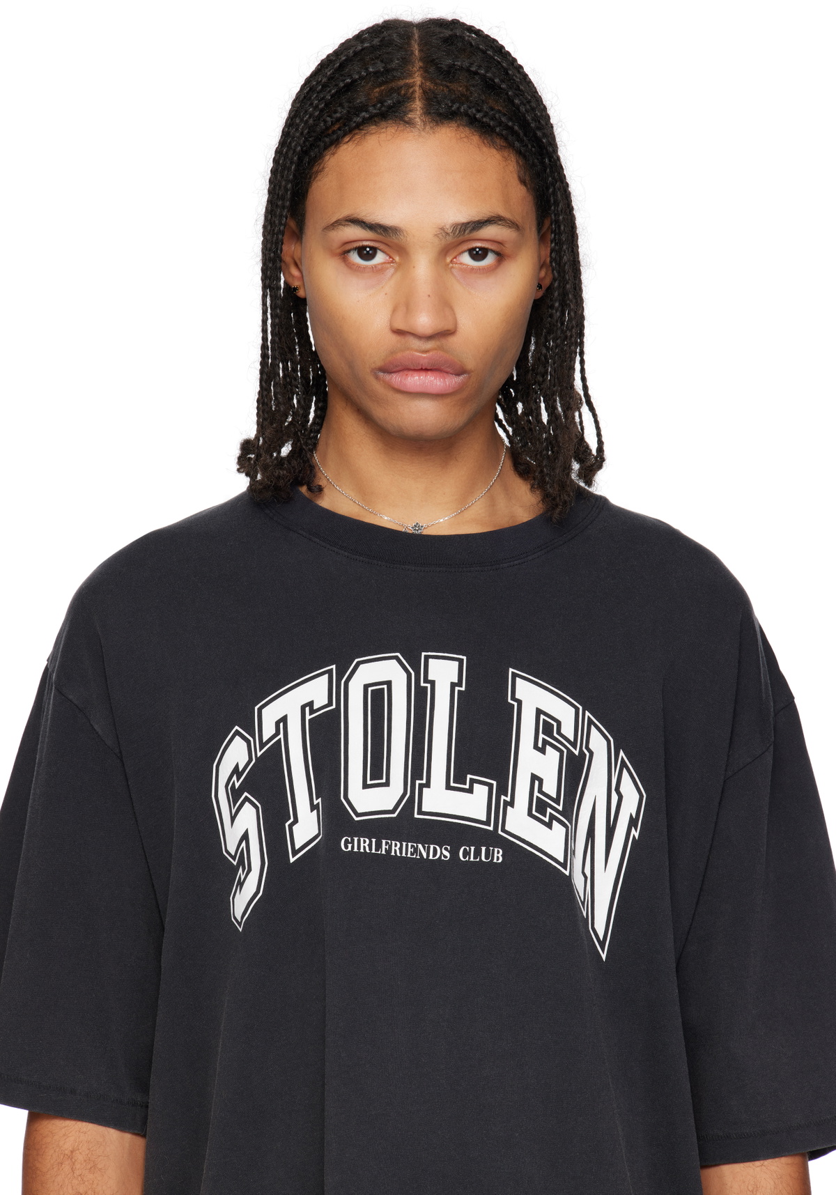 Stolen Girlfriends Club Silver Mini Bloom Necklace