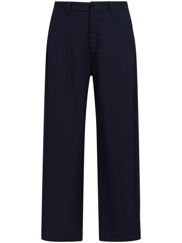 Photo: MARNI - Logo Wool Trousers