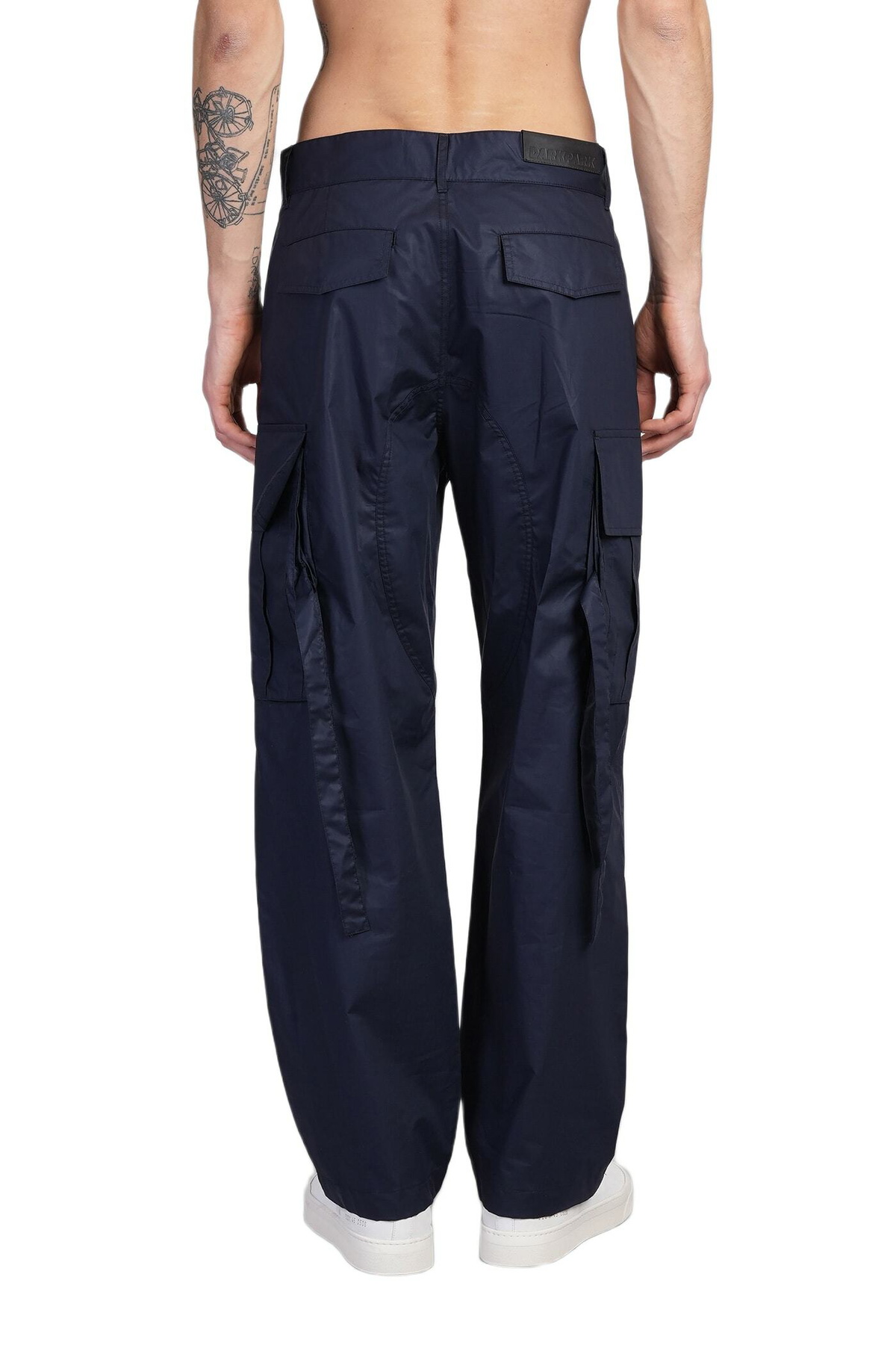 DARKPARK Saint Pants In Blue Cotton