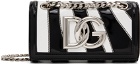 Dolce & Gabbana Black & White 3.5 Phone Shoulder Bag