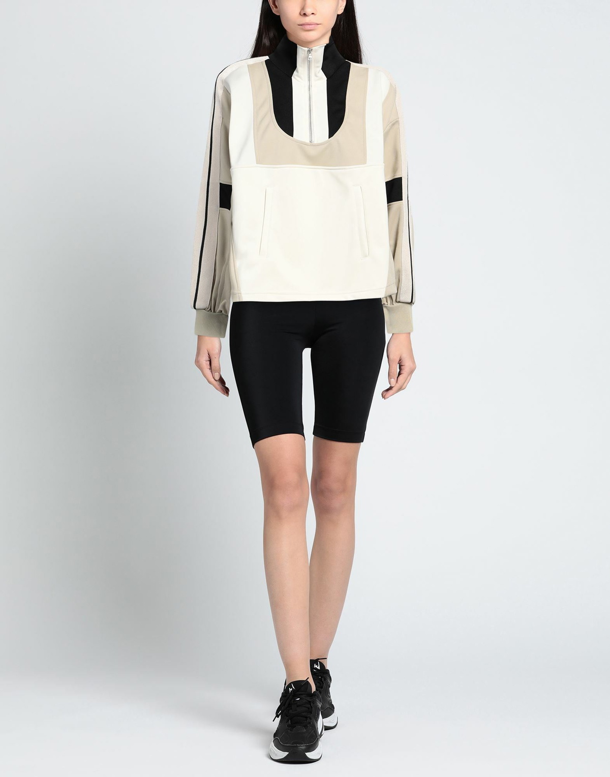 Palm Angels Womens Jacket Cream