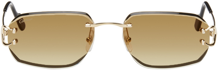 Photo: Cartier Gold 'Classic C de Cartier' Sunglasses
