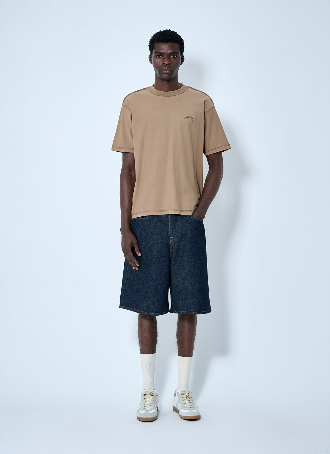 Stüssy Logo Motif T-Shirt