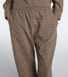 Leset Mia checked wide-leg pants