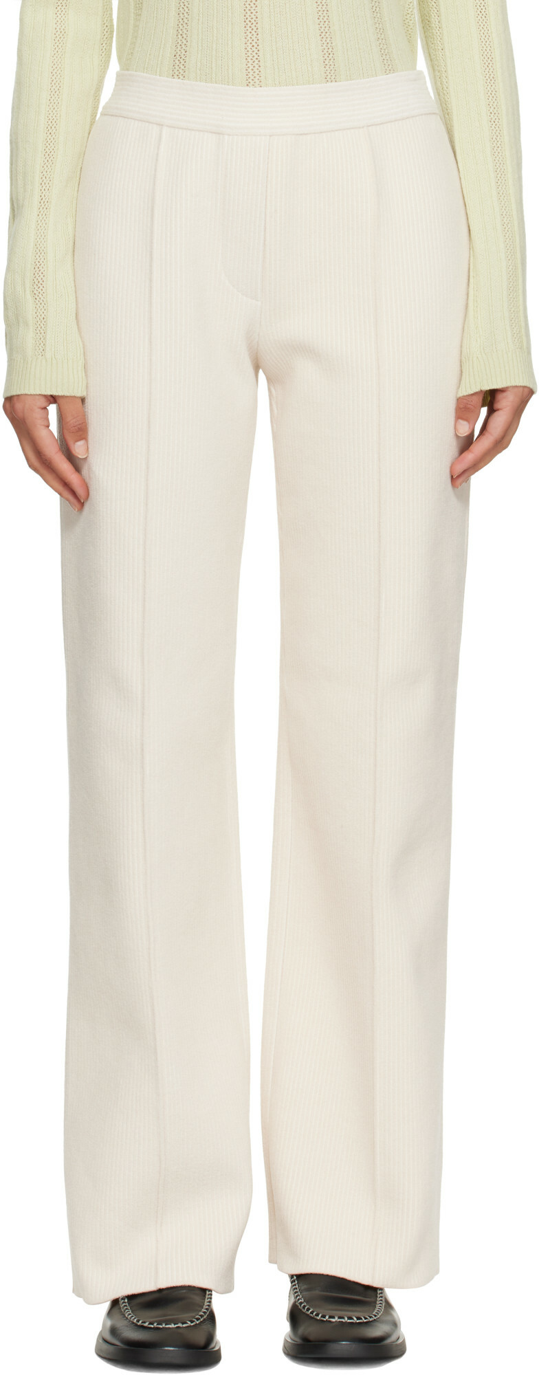 High Sport Off-White Evie Trousers