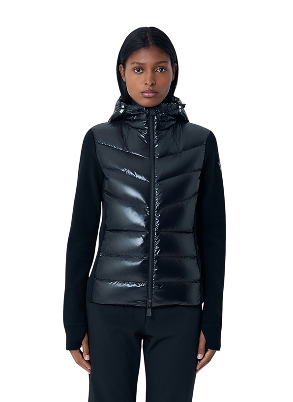 Photo: Moncler Grenoble Quilted Zip-Up Cardigan