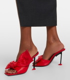 Givenchy Boudoir Bow leather mules