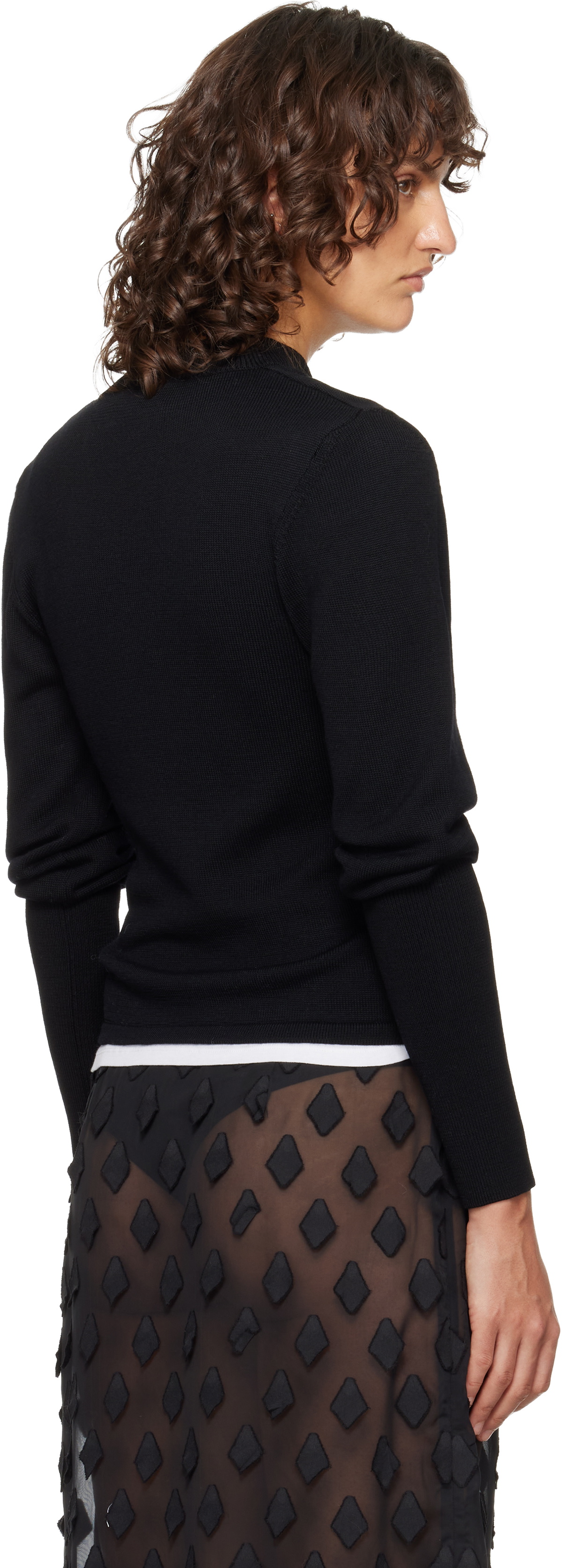 Paloma Wool Black Gisela Cardigan