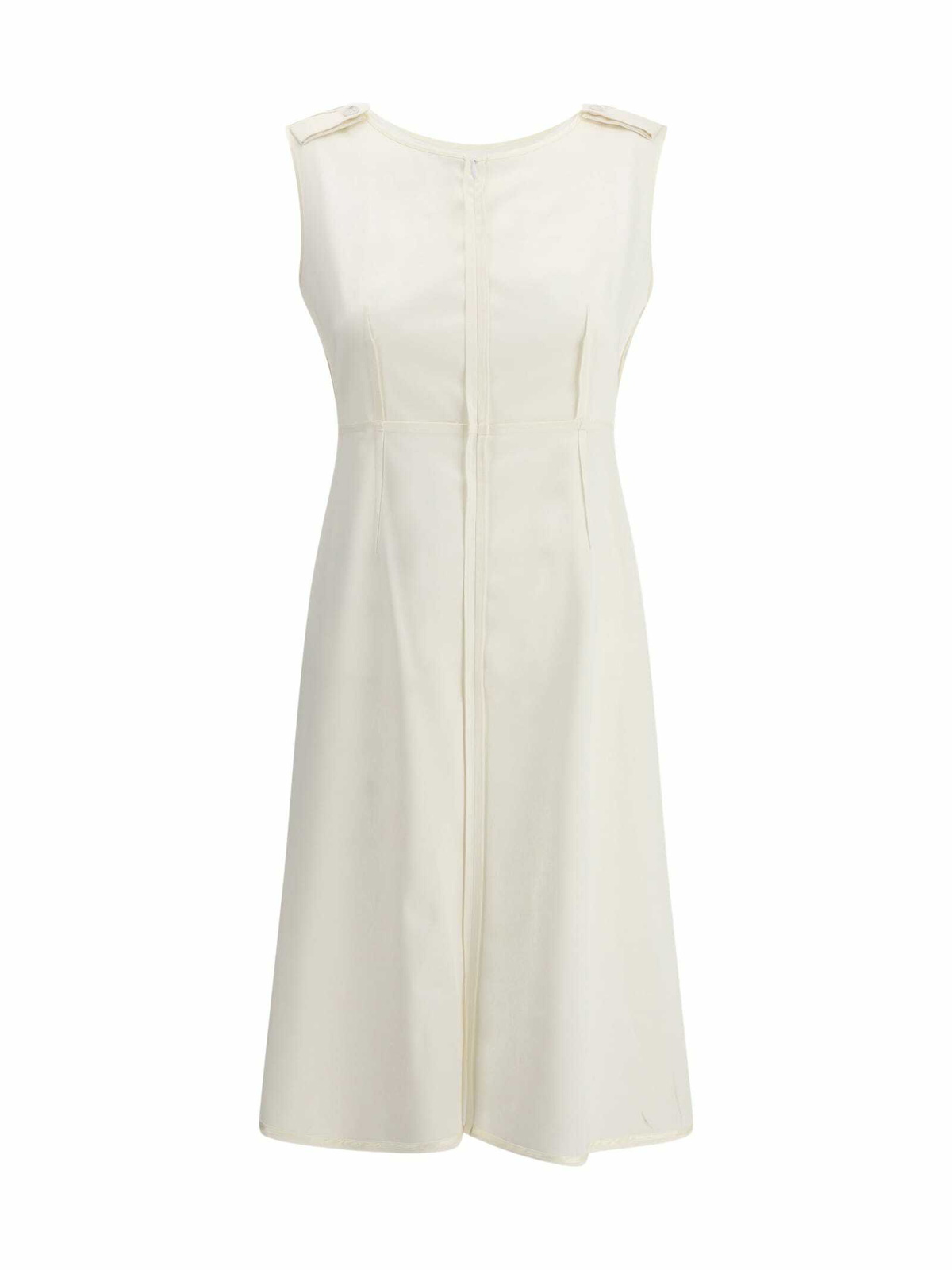 MM6 Maison Margiela Gathered midi dress MM6 Maison Margiela