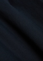 Studio Nicholson Twist Straight-leg Cotton Trousers Dark Purple
