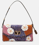 Valentino Garavani DeVain Small floral embellished shoulder bag