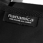 Nanamica Men's Water Repellent Shoulder Bag in Black