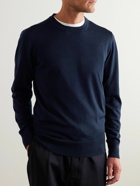 Mr P. - Merino Wool Sweater - Blue