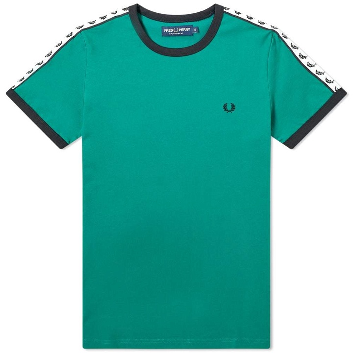 Photo: Fred Perry Authentic Taped Ringer Tee