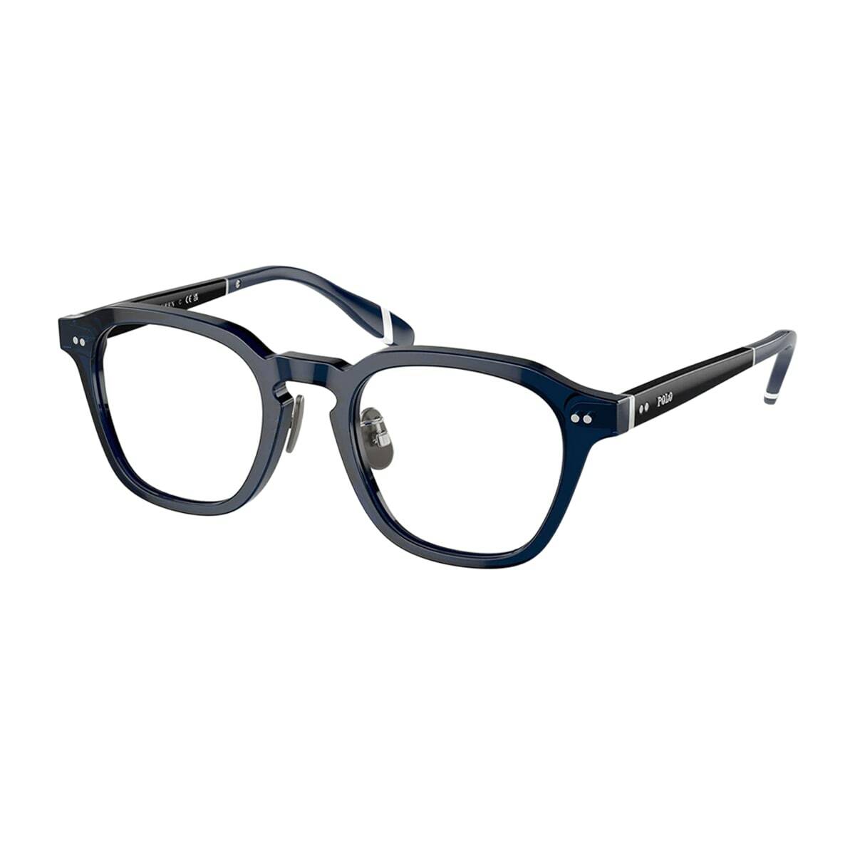 Polo Ralph Lauren Ph2278d 5470 Blu Trasparente/nero Glasses