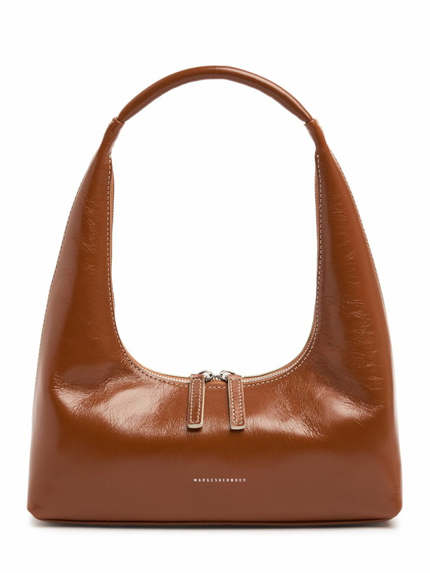 Photo: MARGESHERWOOD Hobo Crinkled Leather Shoulder Bag