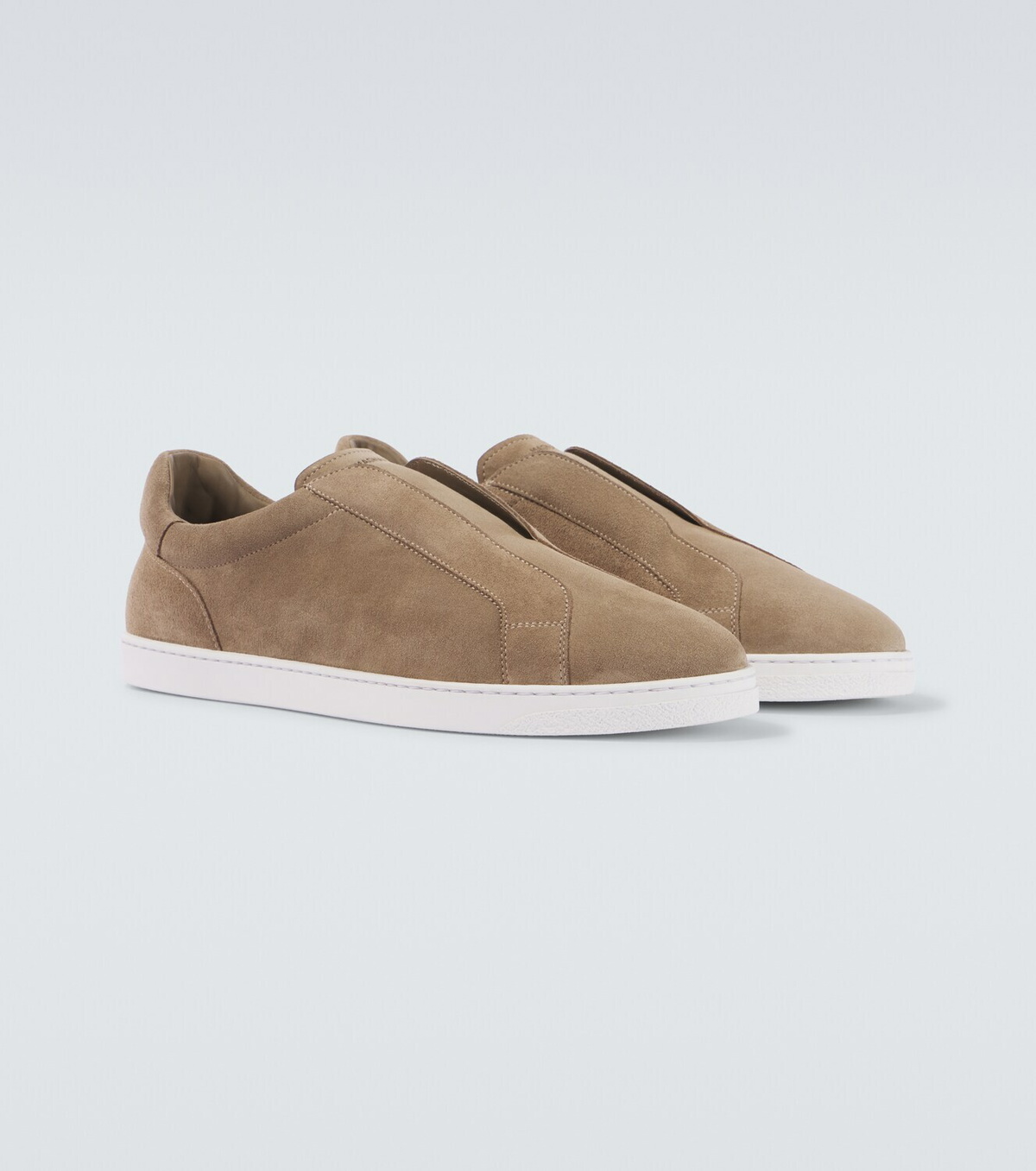 Magnanni Open suede sneakers